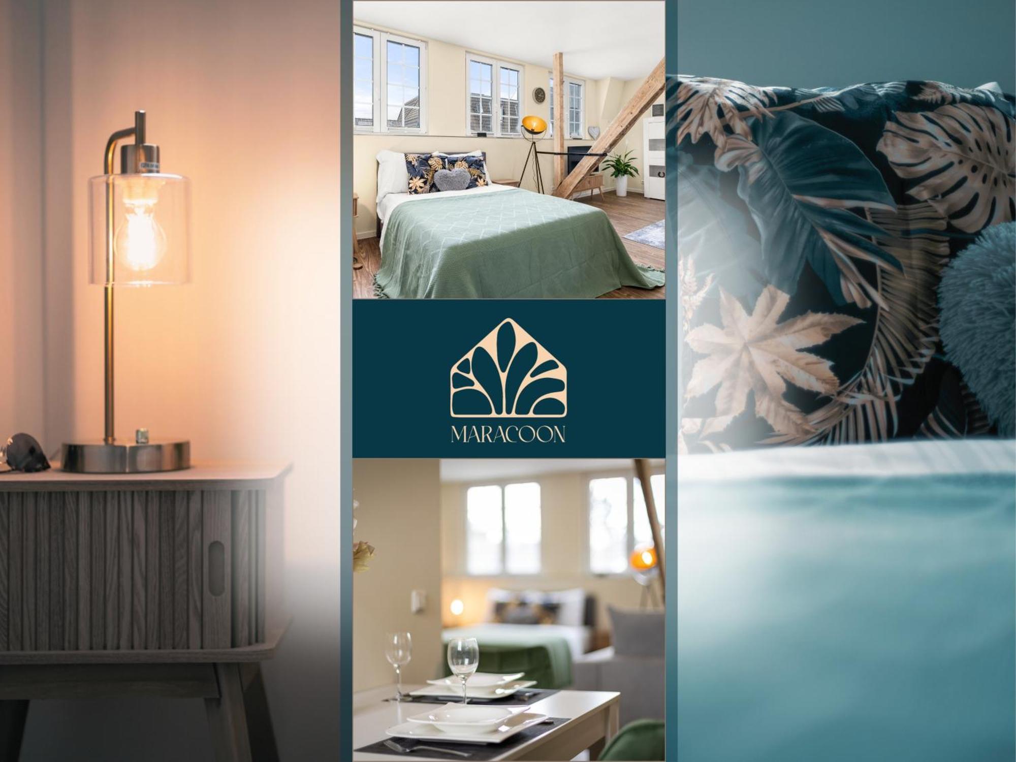 Maracoon - Suite Studios Krefeld Uerdingen I 20 Min Zur Messe Extérieur photo